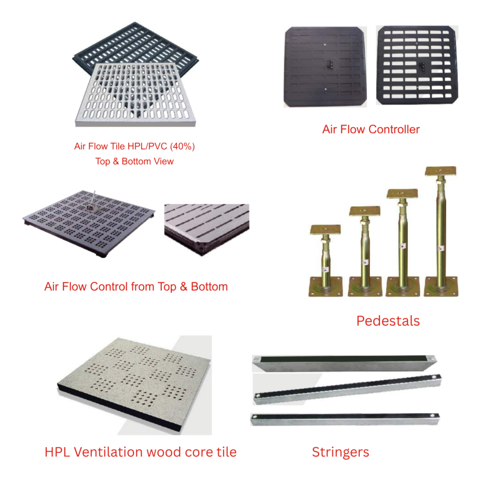 perforated raised floor